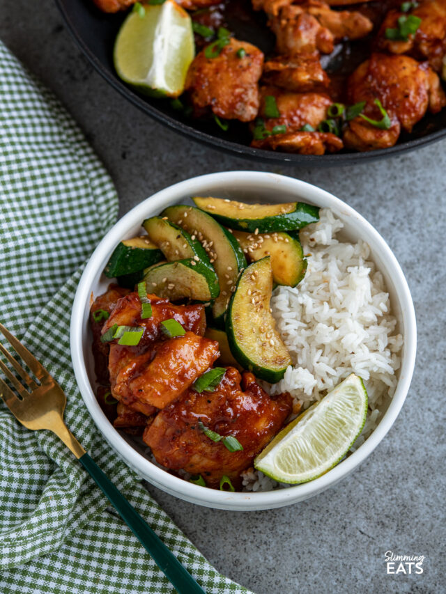 Quick Sriracha Chicken Slimming Eats