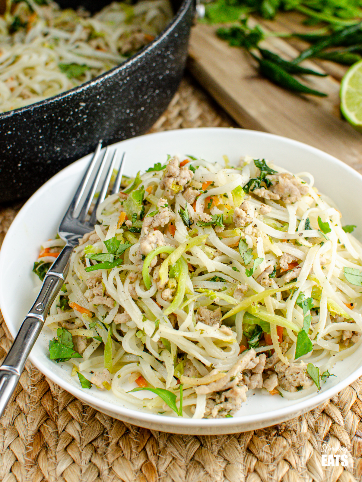 Thai Chicken Noodles Slimming Eats