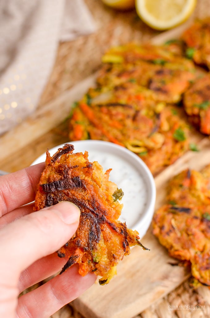 Slimming Eats Healthy Delicious Low Syn Vegetable Pakoras - gluten free, dairy free, vegetarian, Slimming World and Weight Watchers friendly