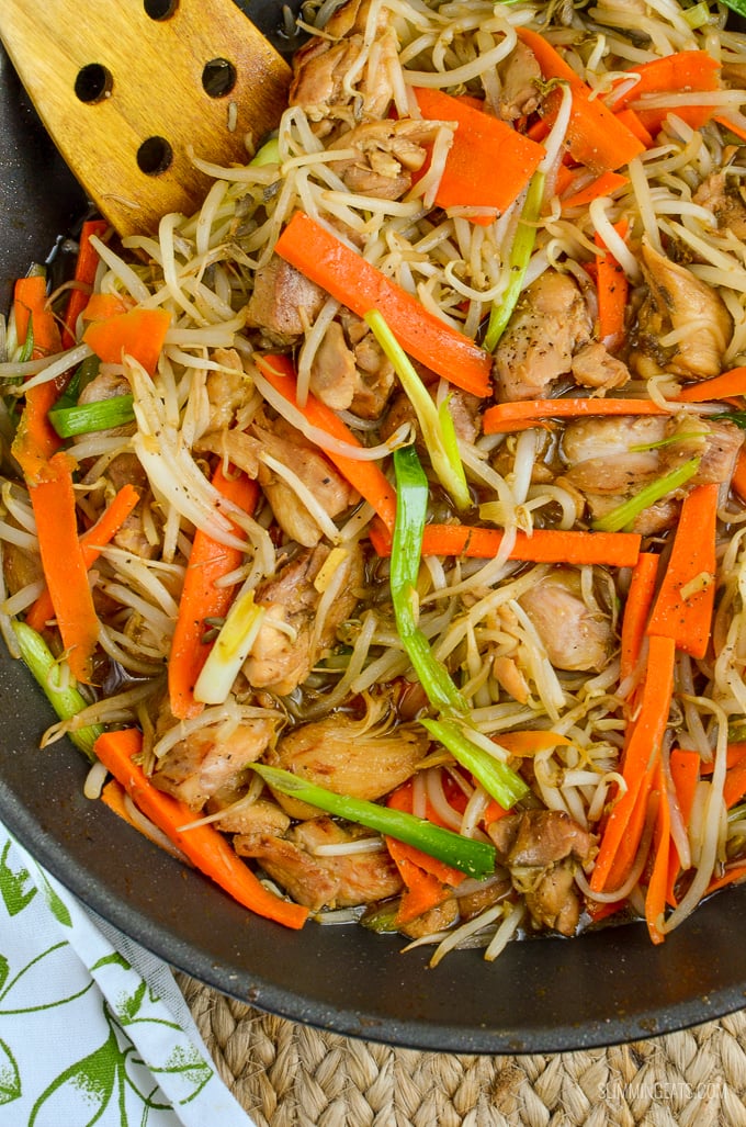 Chicken Chop Suey - dairy free, Slimming Eats and Weight Watchers friendly