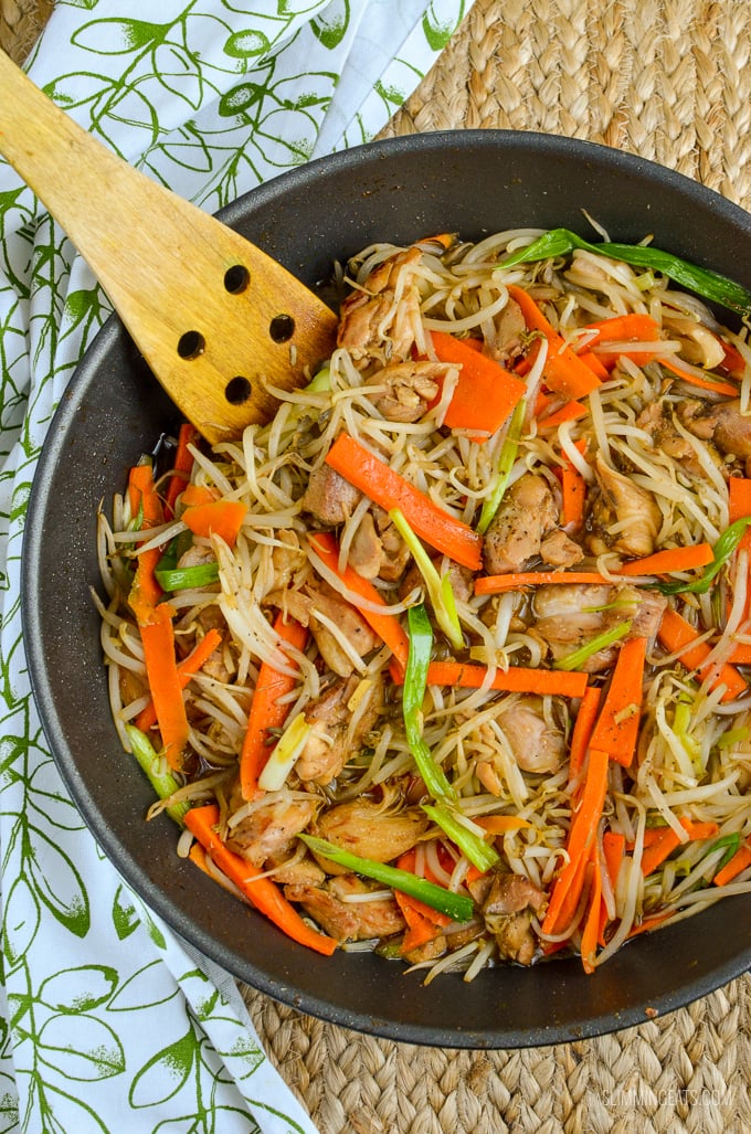 Chicken Chop Suey - dairy free, Slimming Eats and Weight Watchers friendly