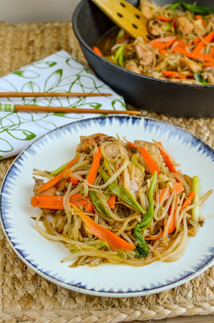 Chicken Chop Suey - dairy free, Slimming Eats and Weight Watchers friendly