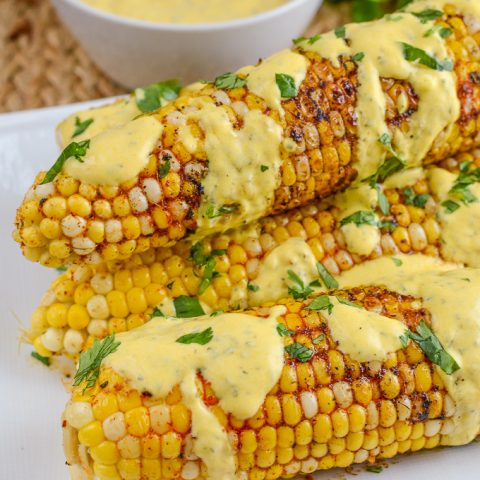 Indian Spiced Corn on the Cob