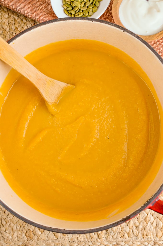 Slimming Eats Pumpkin Soup - gluten free, dairy free, vegetarian, Slimming Eats and Weight Watchers friendly