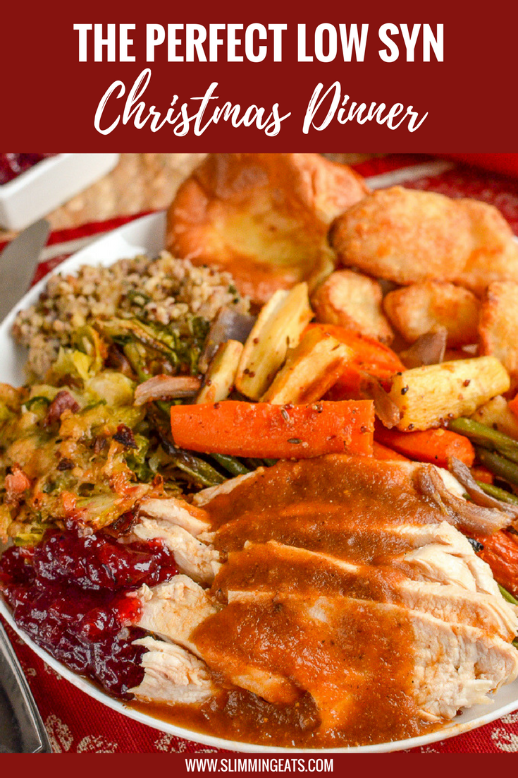 Slimming Eats - The Perfect Low Syn Christmas Dinner - Slimming World and Weight Watchers friendly