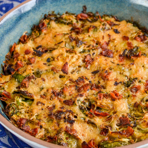 Brussels Sprouts Gratin | Slimming Eats