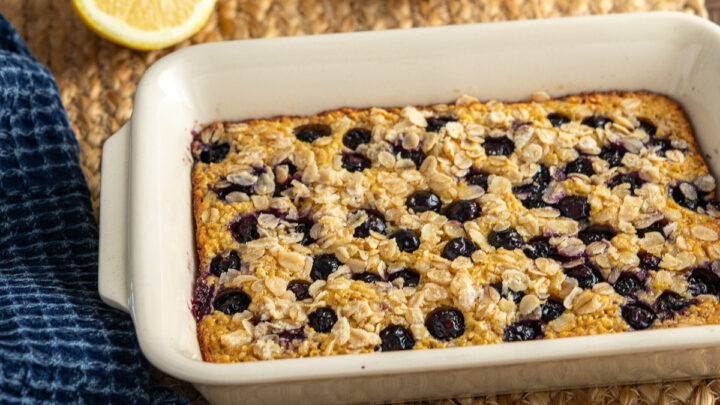 Image for Lemon Blueberry Baked Oats