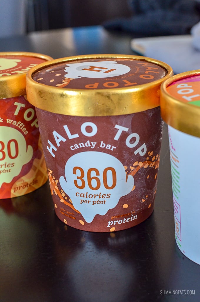 The UK has been going crazy over a certain new frozen treat called Halo Top Ice Cream, sold out at many stores across the country. But why is it so popular and is it really worth all the hype and craze? I decided to put it to the test by taste testing a variety of flavours. Syn Values and WW Smart Points included | www.slimmingeats.com