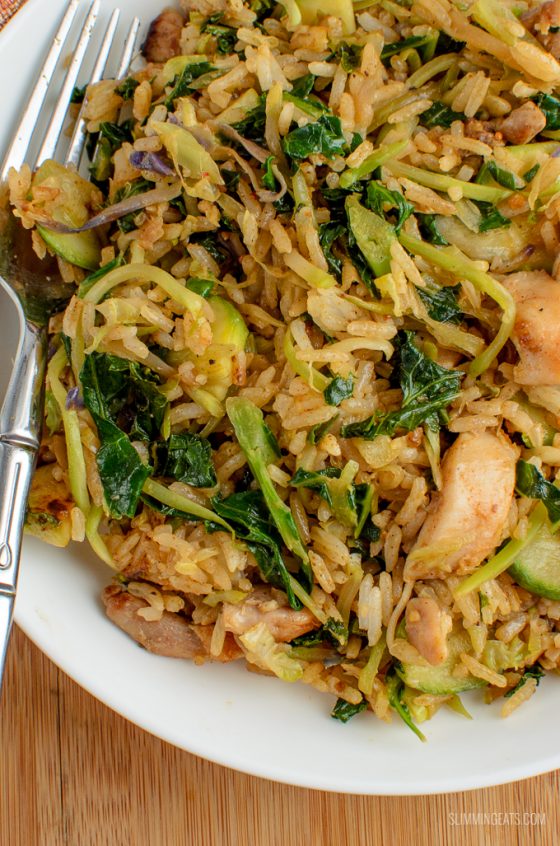 Orange Ginger Chicken Fried Rice Slimming Eats