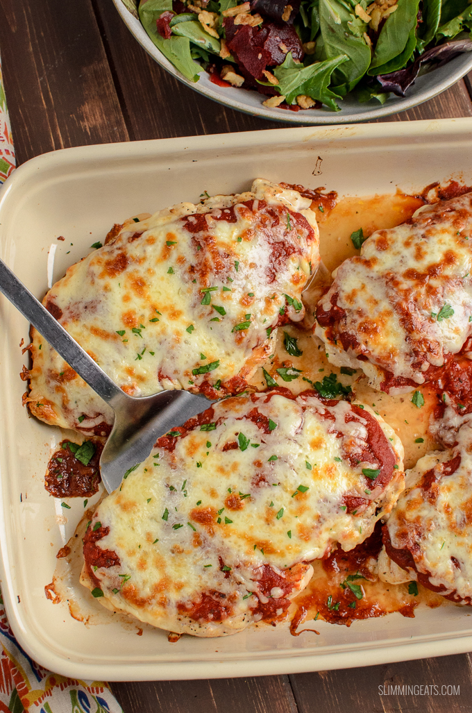The Ultimate Syn Free Pizza Chicken - For when you fancy pizza but don't have a Healthy Extra B choice free. All totally guilt-free and Gluten Free, Slimming World and Weight Watchers friendly