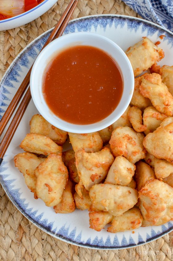 Actifry Sweet and Sour Chicken Bites Slimming Eats