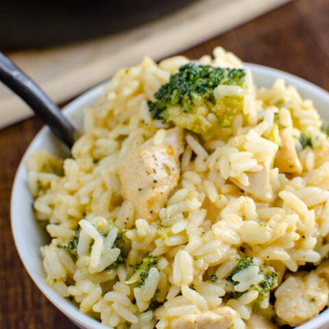 Chicken Broccoli Cheddar Rice