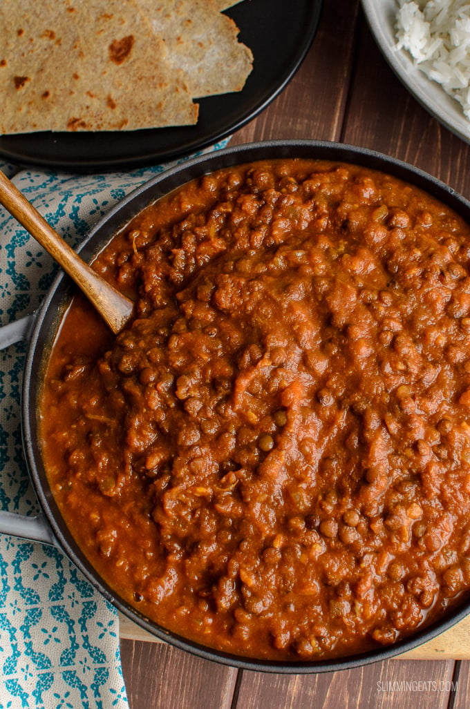 Fill a bowl with some of this delicious Spicy Sweet Potato and Lentils, a delicious combination of spice and sweetness for a hearty healthy meal. Gluten Free, Dairy Free, Vegan, Slimming Eats and Weight Watchers friendly