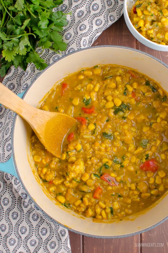 Coconut Vegetable Curry (Vegan) Slimming Eats
