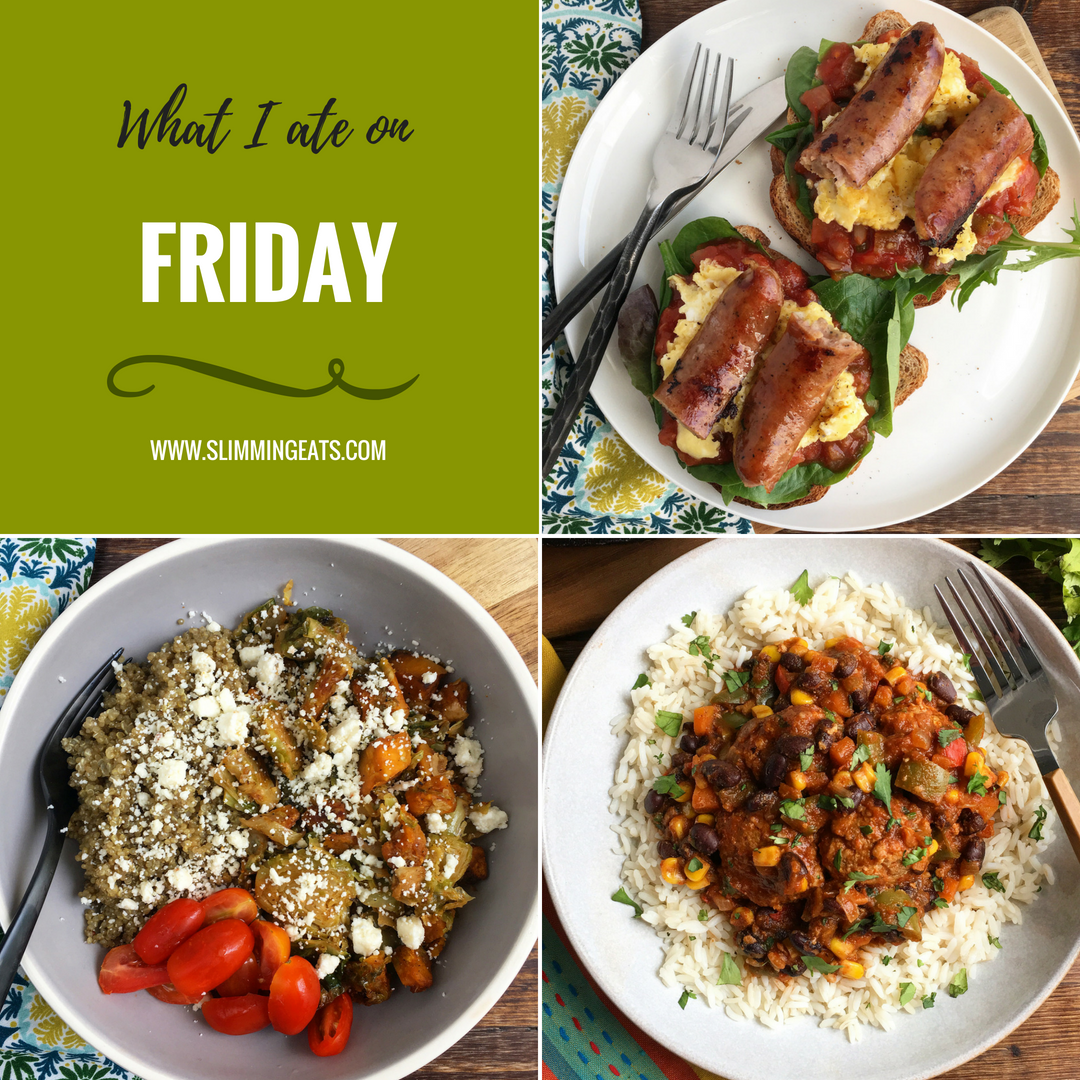 What I Ate This Week on Slimming World – Week 2 – See what I ate for week two with my full food diary including my weight loss. This is so much better than just a basic Meal Plan because you will see the food exactly how it was made and enjoyed. | www.slimmingeats.com #slimmingworld #fooddiary #whatiatethisweek