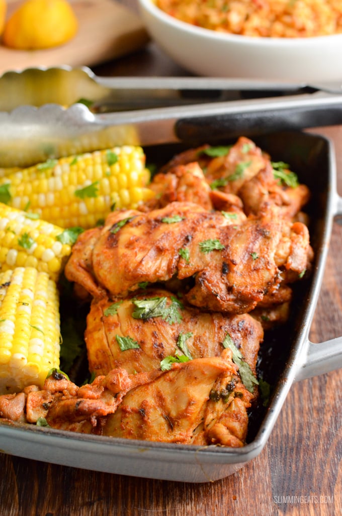 This is the Ultimate Nando's Peri Peri Chicken Fakeaway - a truly mouthwatering delicious meal you can create at home. Gluten Free, Dairy Free, Slimming Eats and Weight Watchers friendly