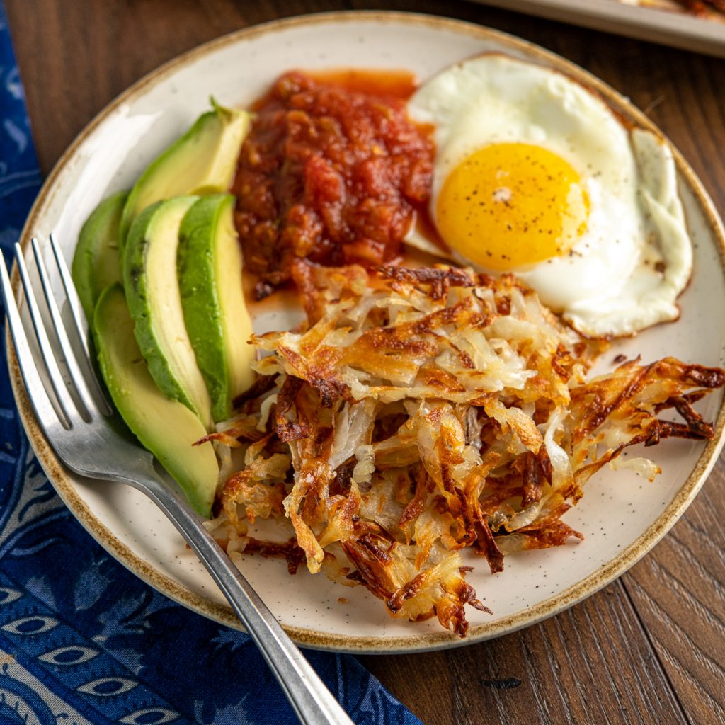 Sheet Pan American Crispy Hash Browns Slimming Eats