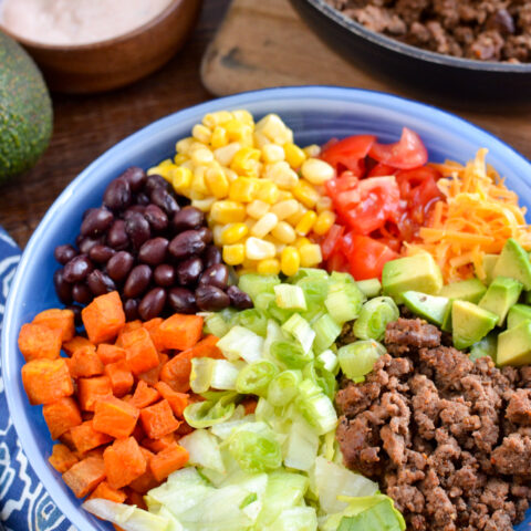 Taco Salad Bowl | Slimming Eats