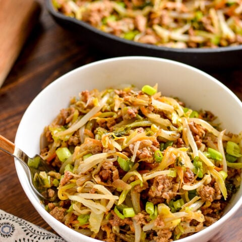 Spring Roll in a Bowl