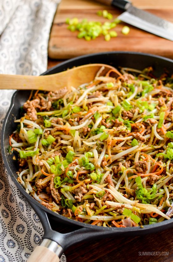 Spring Roll in a Bowl Slimming Eats