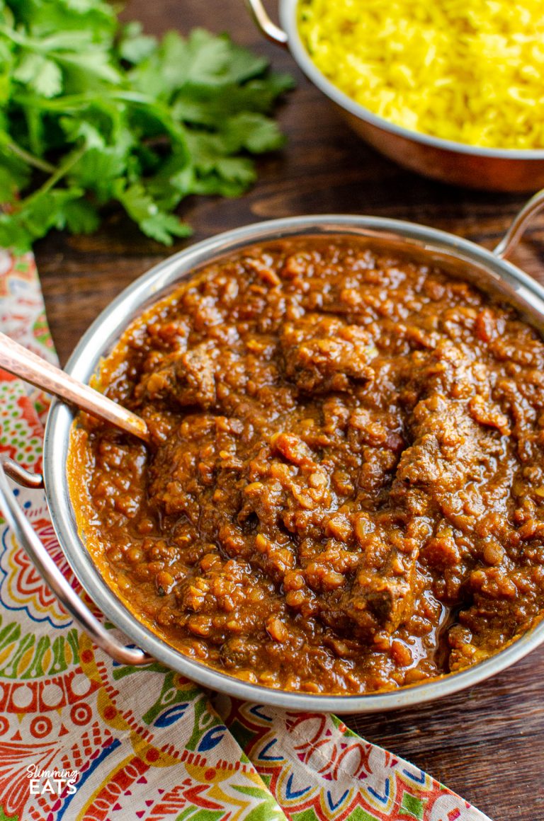 Beef Dhansak (Pressure Cooker and Stove Top) Slimming Eats