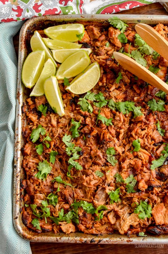 Low Syn Pineapple Mexican Pork Carnitas (Slow Cooker and Pressure Cooker)
