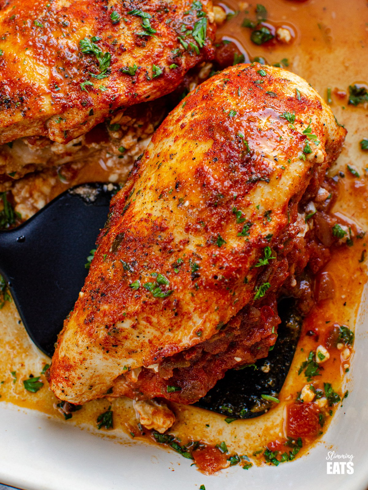 Spicy Chicken Stuffed with Feta Cheese and Salsa Slimming Eats - Weight ...