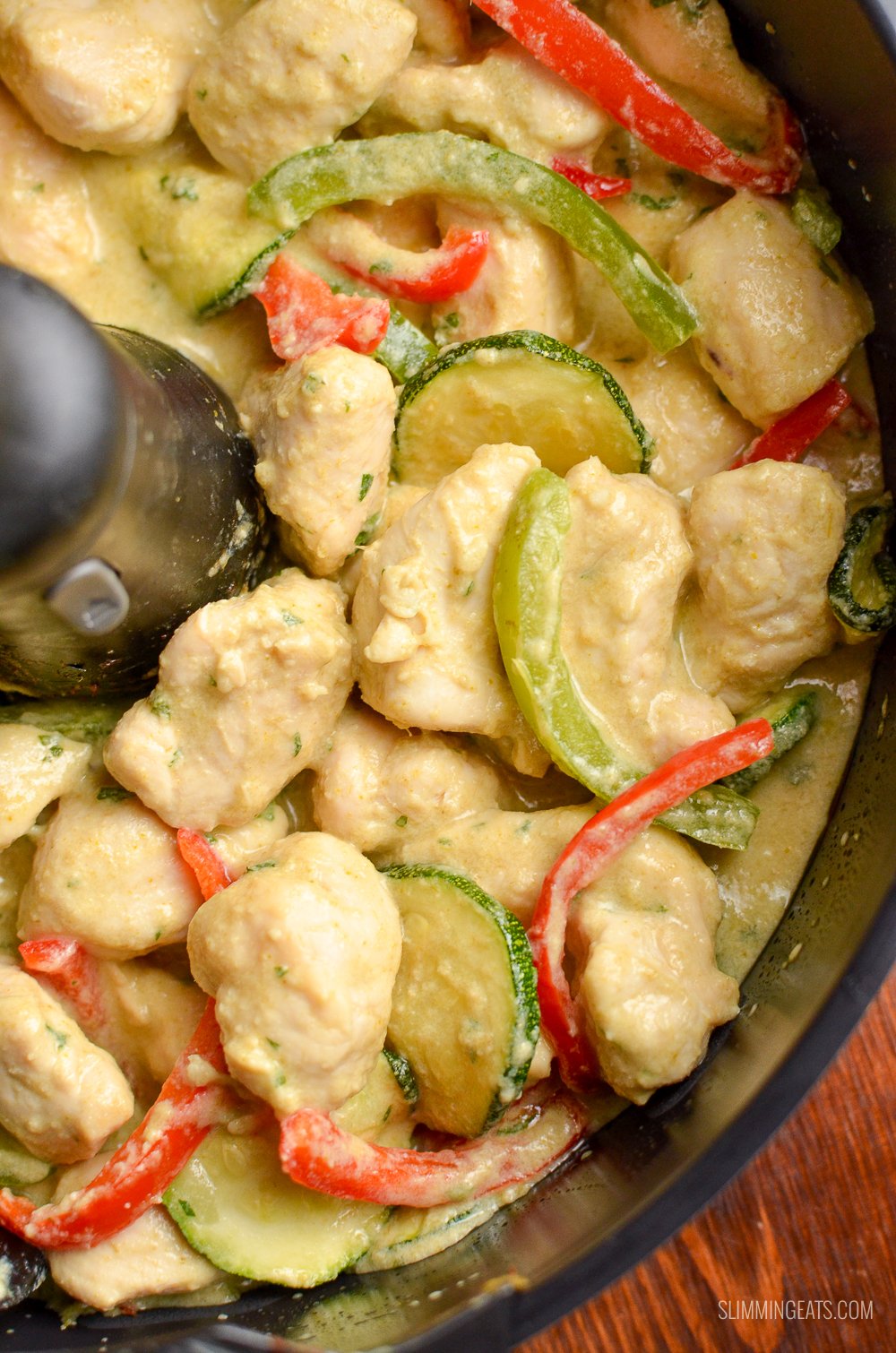 Tefal Actifry Green Curry with Crunchy Vegetables - Nadia's Healthy Kitchen