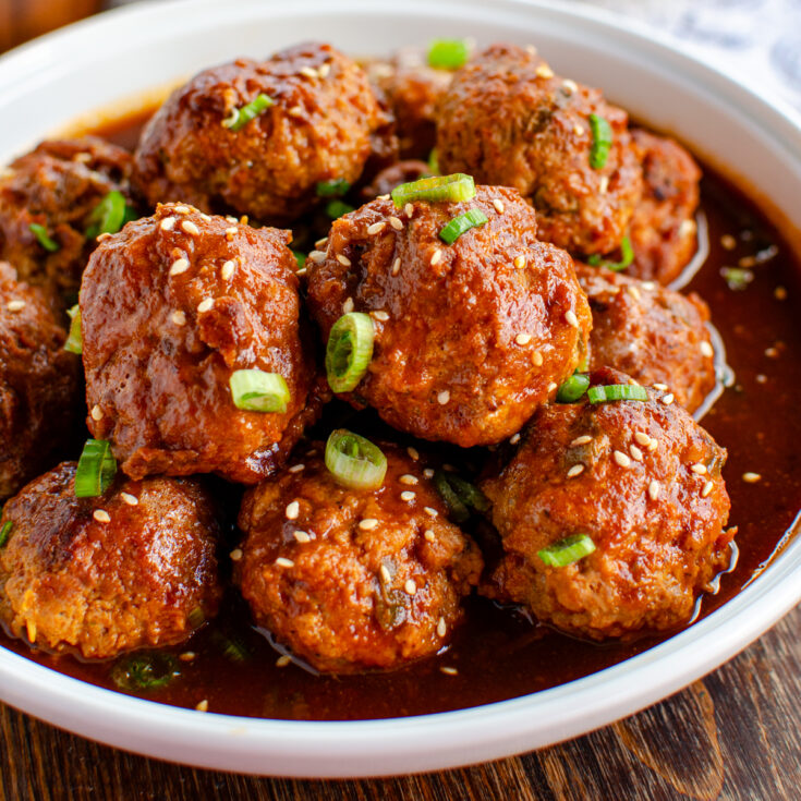 Firecracker Chicken Meatballs (Instant Pot and Stove Top)