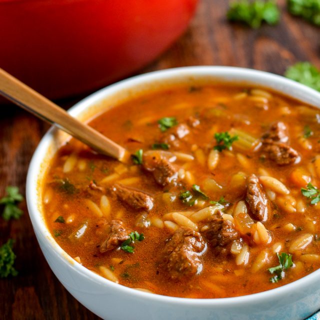 Syn Free Beef Celery Orzo Stew Slimming Eats Slimming World