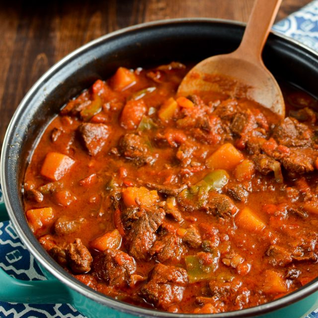 Paprika Beef (Slow Cooker and Instant Pot) Slimming Eats