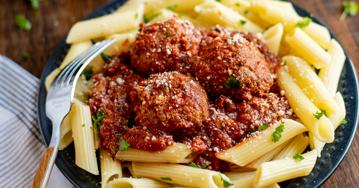 Slow Cooker Italian Chicken Meatballs Slimming Eats