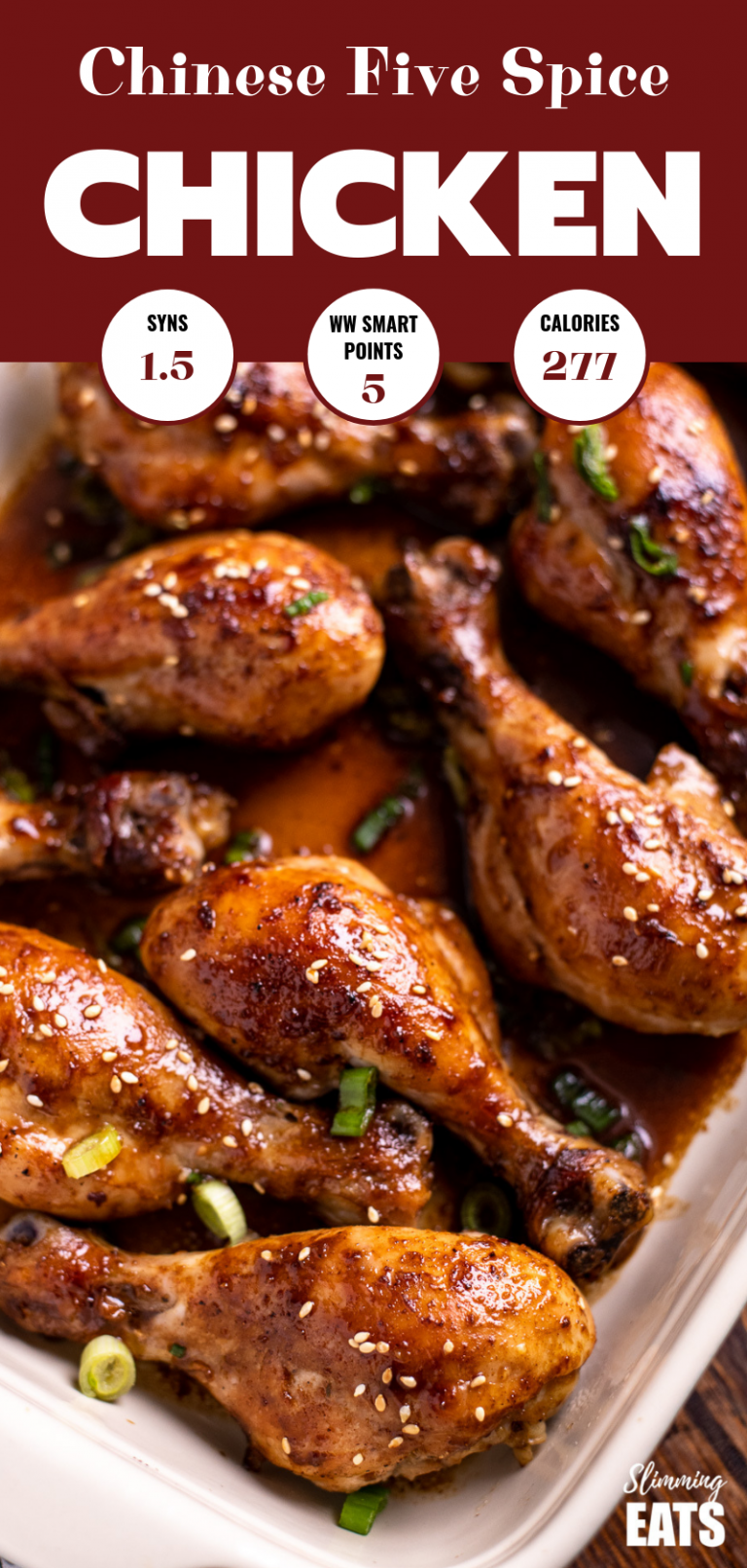 Chinese Five Spice Chicken Slimming Eats