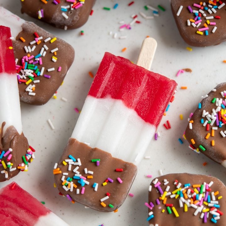 Homemade Fab Ice Lollies