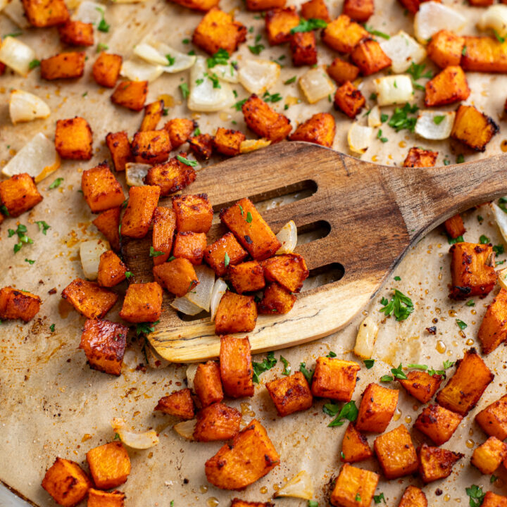 Roasted Butternut Squash with Paprika