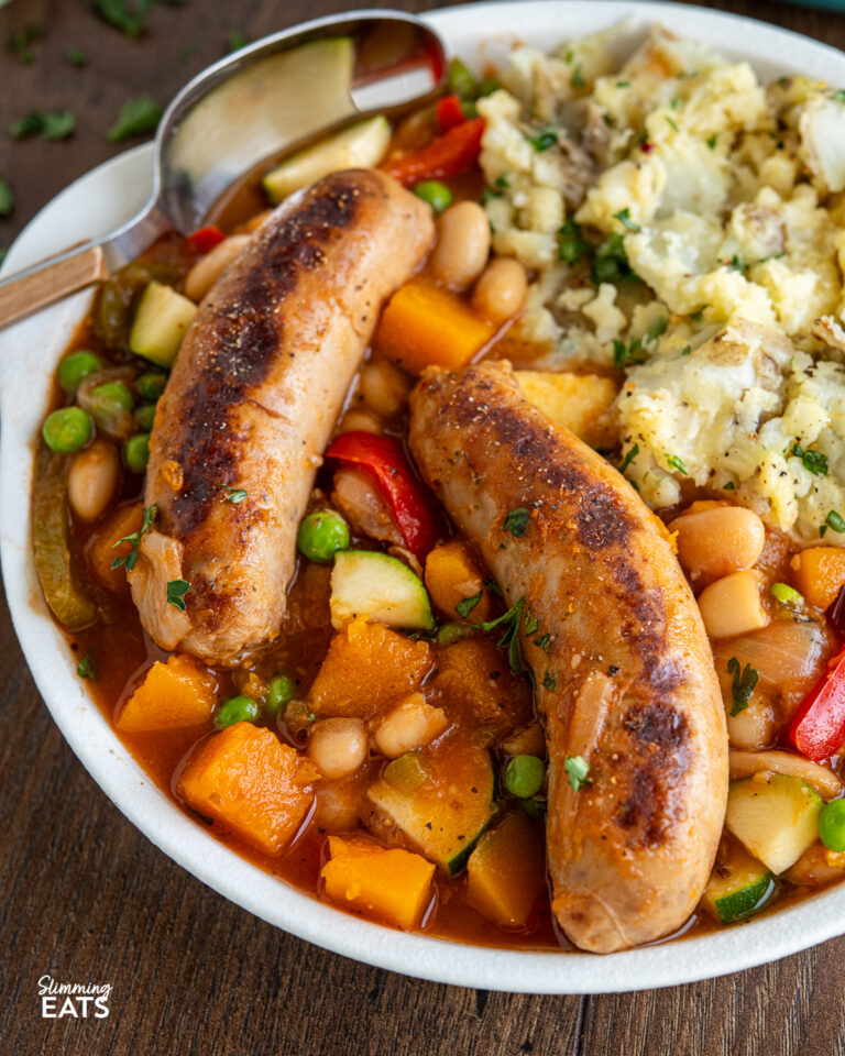 Hearty Sausage Casserole Slimming Eats Recipes
