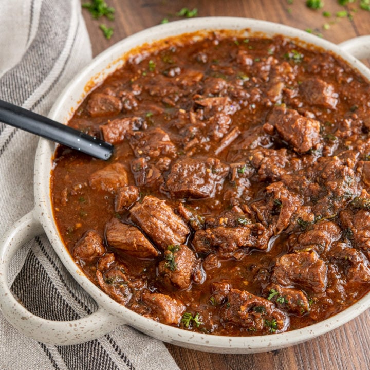 Rich Beef and Prune Stew (Instant Pot or Slow Cooker)