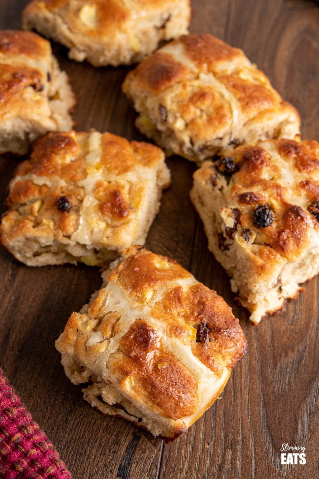 Hot Cross Buns Recipe (No Yeast) Slimming Eats