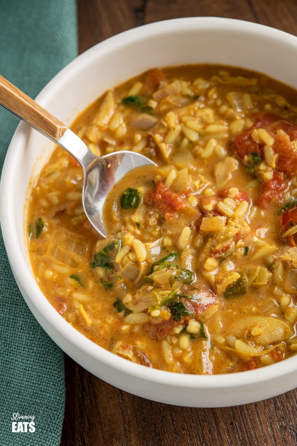 Coconut Chicken Rice Soup Slimming Eats Recipes