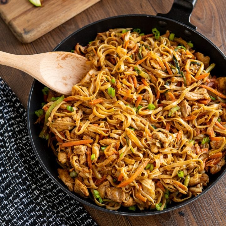 Peanut Chicken Noodles