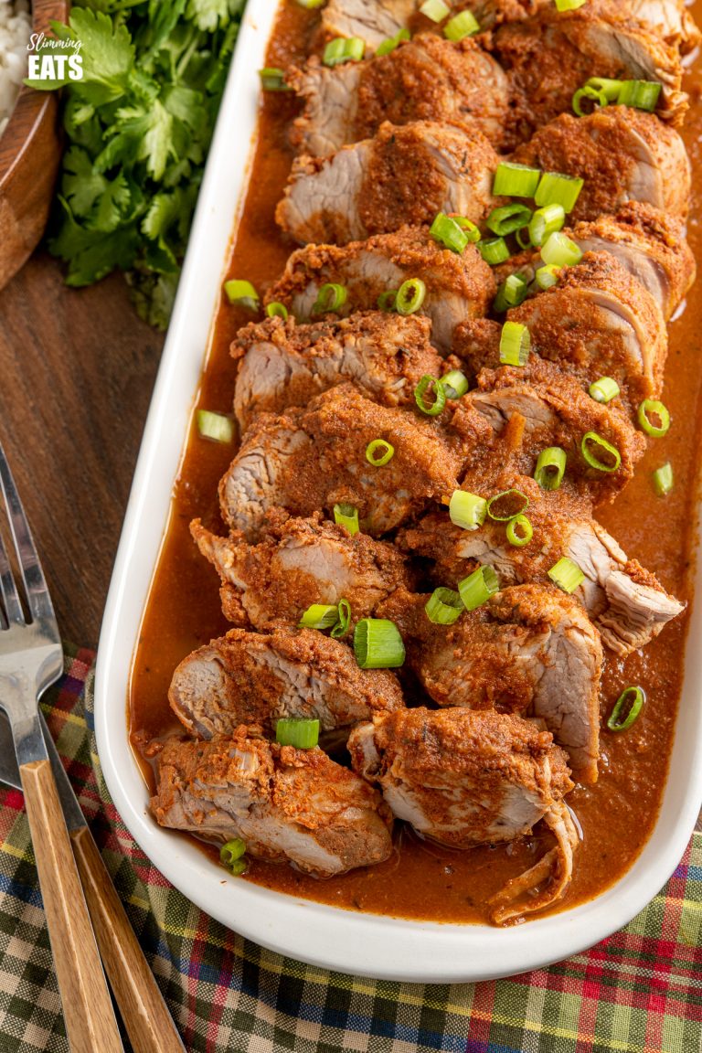 Slow Cooker Cajun Apple Pork Tenderloin Slimming Eats Recipe