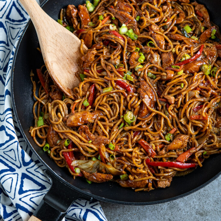 Hoisin Chicken with Noodles