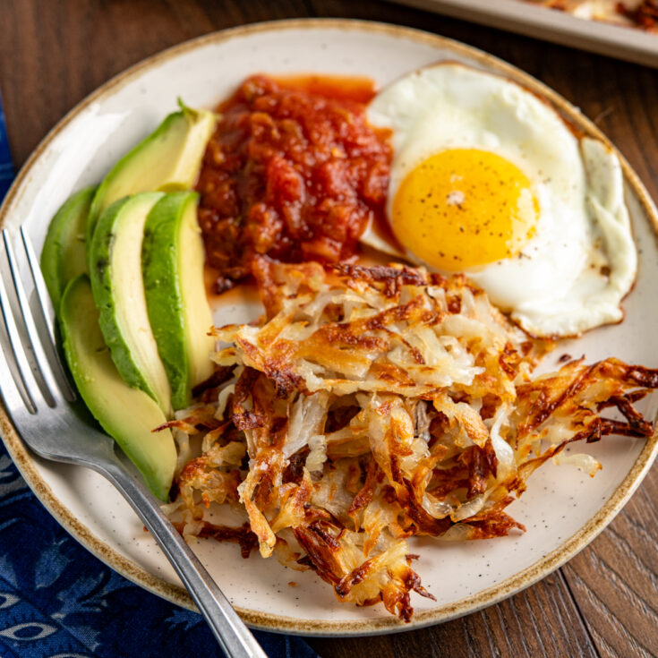 Sheet Pan American Crispy Hash Browns