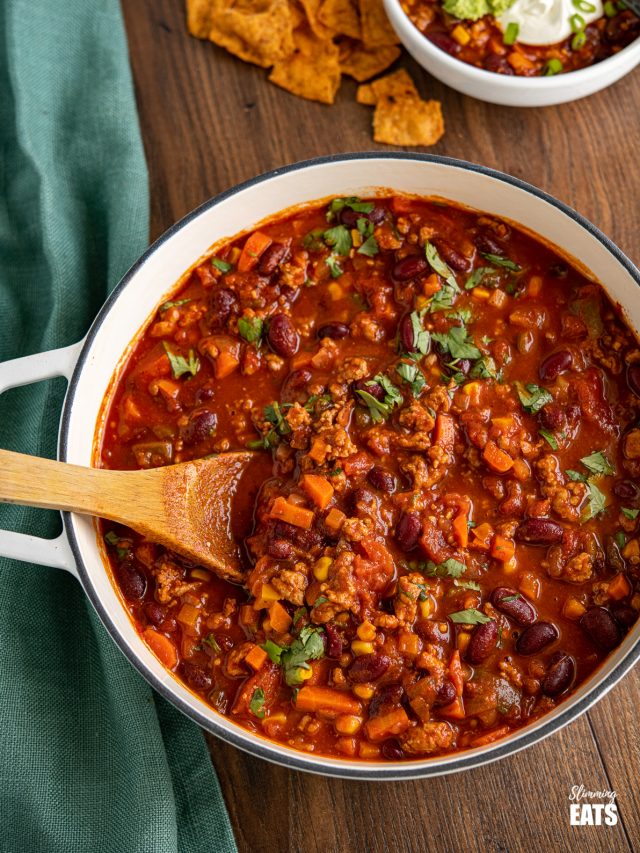 Best Ever Chilli Con Carne Slimming Eats Recipe