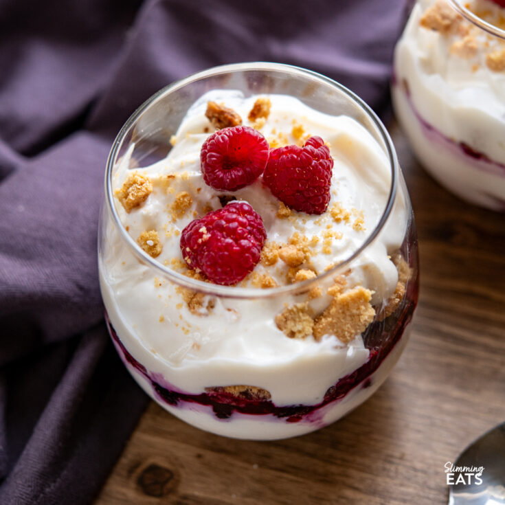 Fruity Yoghurt Shortbread Sundae