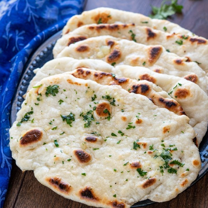 Garlic Greek Yoghurt Naan Bread