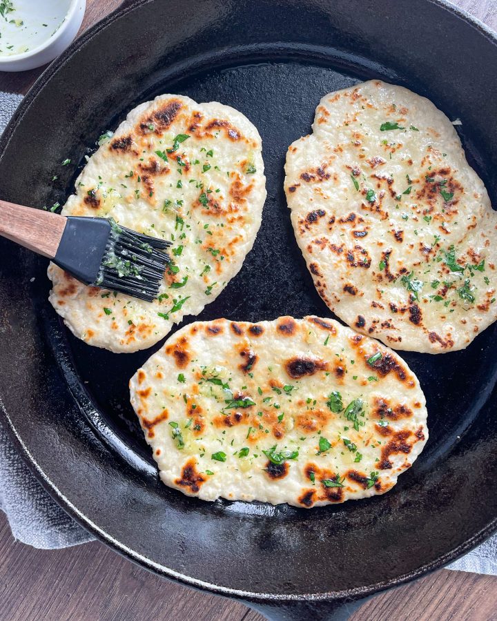 Garlic Greek Yoghurt Naan Bread Slimming Eats Recipe