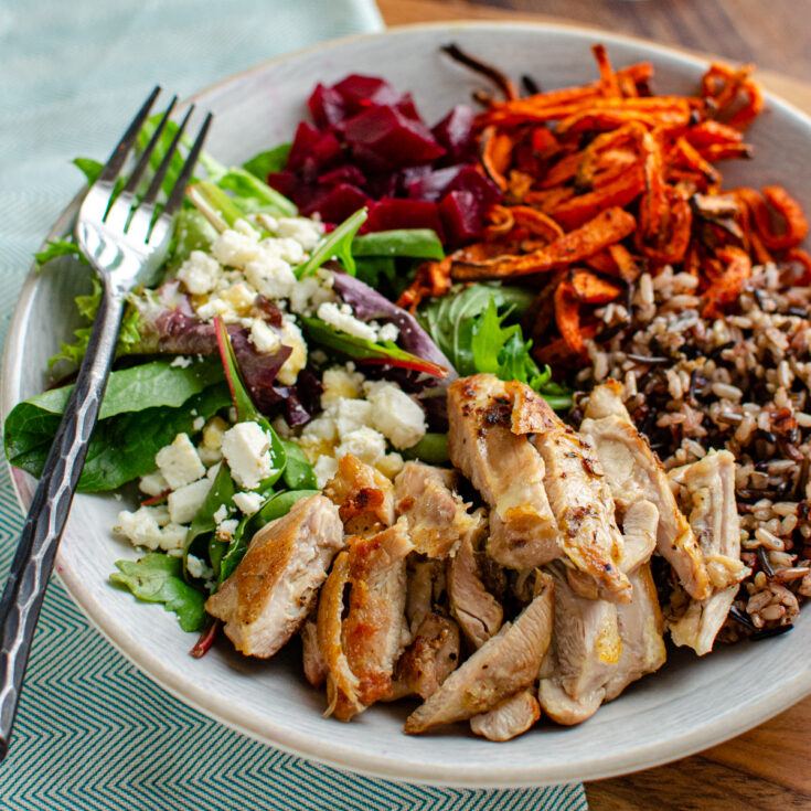Chicken Wild Rice Bowl