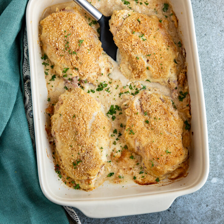 Easy Chicken Cordon Bleu Oven Bake
