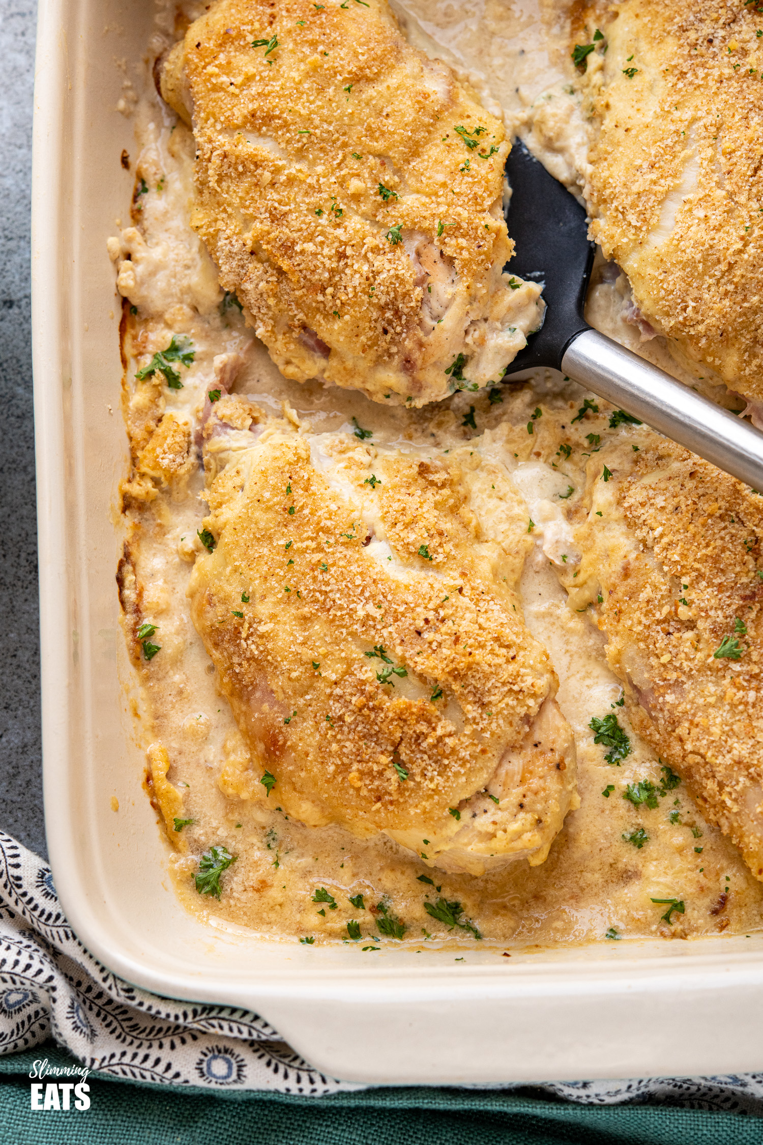 Easy Chicken Cordon Bleu Bake Slimming Eats Recipe